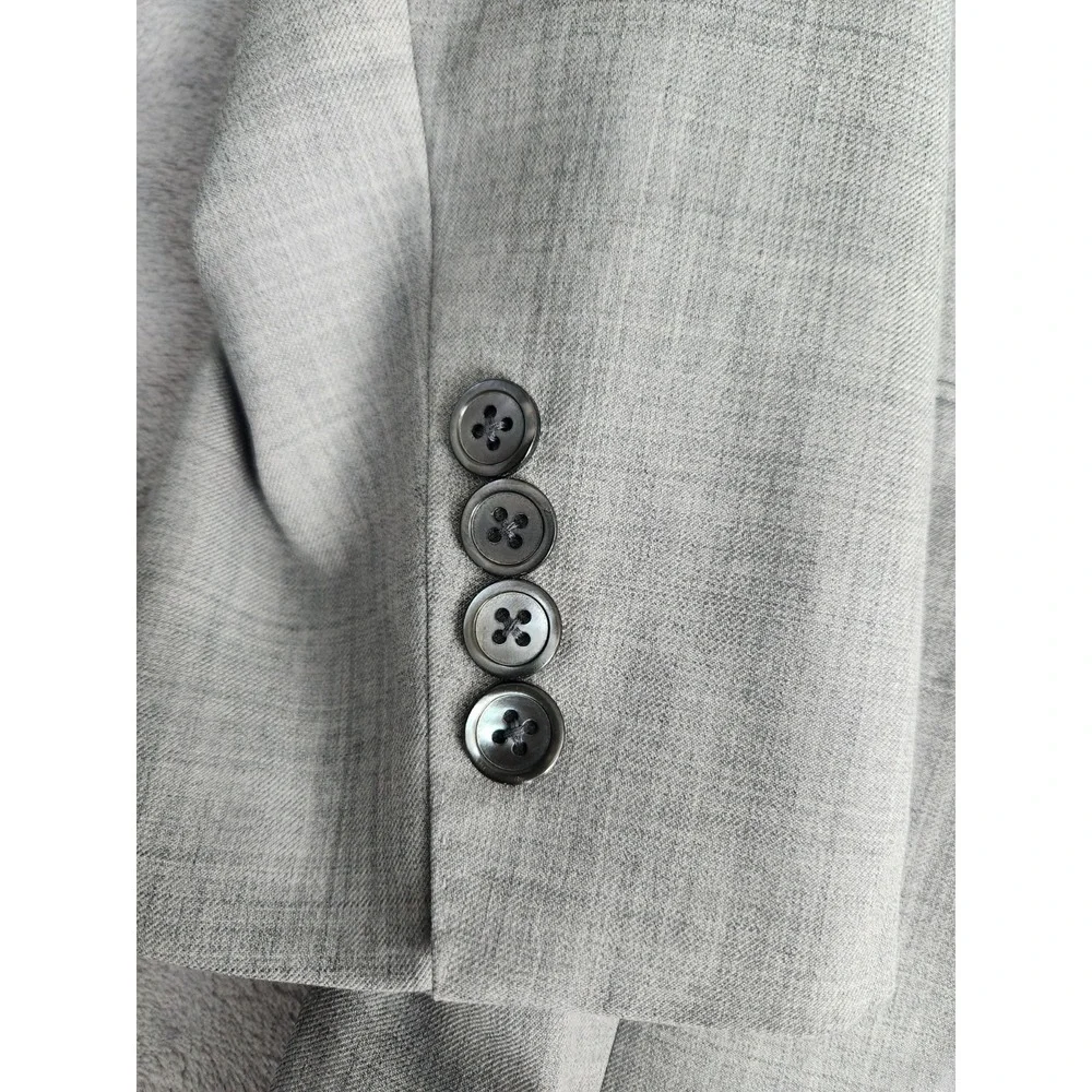 Knot Standard Super Nordstrom Gray Grey Men's Blazer Sports Coat Jacket 50R